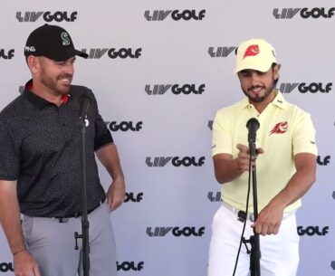 Louis Oosthuizen & Abraham Ancer Friday Presser 2023 LIV Golf Tucson