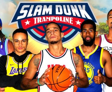 TRAMPOLINE DUNK CONTEST 2 ! (avec TOTOCHE, ETIENNE...)