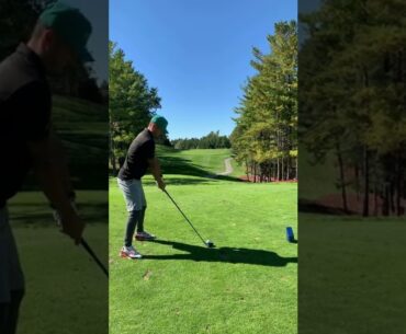 Tiger Woods Golf Swing Vs TITLEIST TS3 Fairway Wood