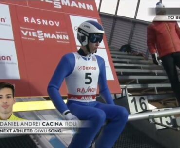 Daniel Andrei Cacina 90.5 m Râșnov 2023 - Daniel Andrei Cacina în Cupa Mondială