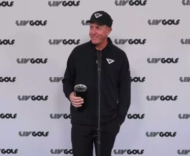 Phil Mickelson Wednesday Press Conference 2023 LIV Golf Tucson