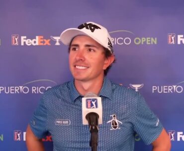 Nico Echevarria Thursday Flash Interview 2023 Puerto Rico Open Spanish