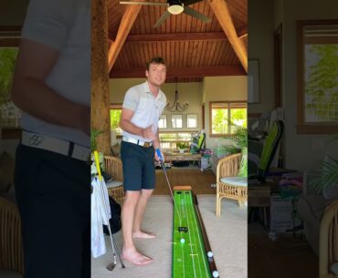 Keep your putting drills ultra simple. #golf #golfer #golfswing #golftips