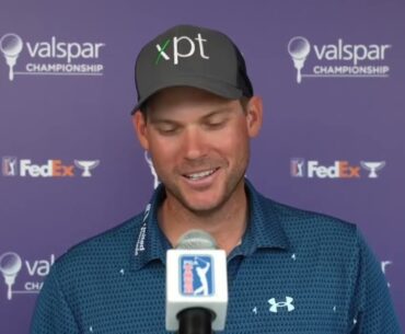 Adam Schenk Friday Flash Interview 2023 Valspar Championship