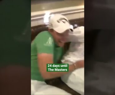 24 days until The Masters: Danny Willet getting the job done in 2016 #themasters #golfhistory