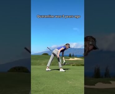 I started golfing!