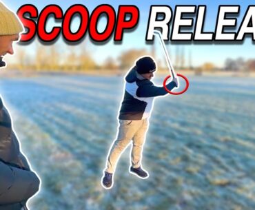 You Might Have a "Scoop" Golf Swing Release...