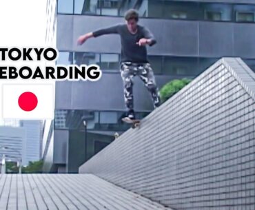 SKATEBOARDING in TOKYO, JAPAN