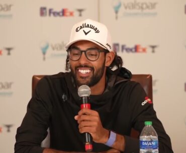 Akshay Bhatia Tuesday Press Conference 2023 Valspar Championship