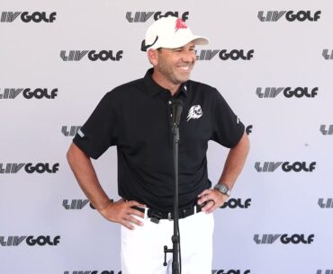 Sergio Garcia Saturday Flash Interview 2023 LIV Golf Tucson · Round 2