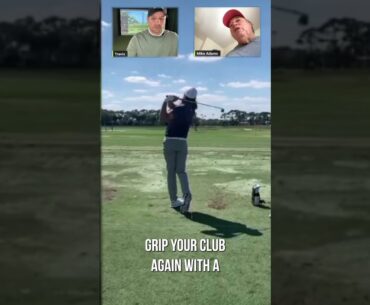 Aaron Baddeley’s Coach Mike Adams on Swing Changes and More #shorts 2