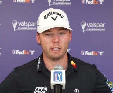 Sam Burns Thursday Flash Interview 2023 Valspar Championship