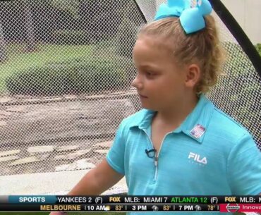 8-year-old golf phenom