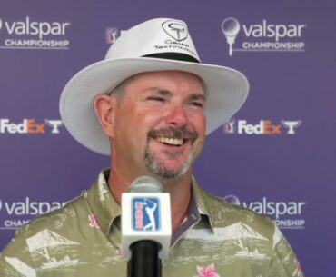 Rory Sabbatini Friday Flash Interview 2023 Valspar Championship · Round 2