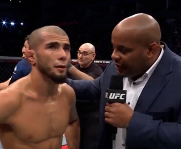 Muhammad Mokaev Octagon Interview | UFC 286