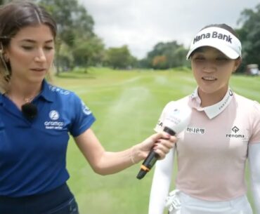 Walk and talk with Lydia Ko | Aramco Team Series - Singapore