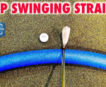 How to fix your golf swing (stop swinging straight)