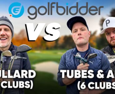 SCRATCH Golfer With 3 CLUBS V MID HANDICAPPERS With 6 CLUBS !! | Bullard v Tubes & Ange 🏌️‍♂️