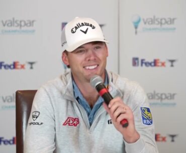 Sam Burns Wednesday Press Conference 2023 Valspar Championship