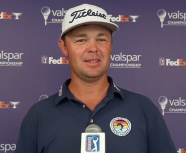 Patton Kizzire Saturday Flash Interview 2023 Valspar Championship · Round 3