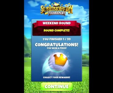 Golf Clash, Prizechest Opening - Gold*3 - St Patricks Day Tournament!