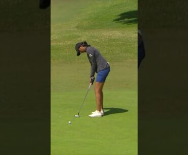 Aditi Ashok takes an eight shot lead with seven holes to play