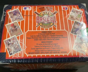 RARE AUTO SEARCH IN 1992 UPPER DECK JUMBO - Needle in a WaxStack