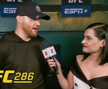 Justin Gaethje felt bored during UFC 286 win vs. Rafael Fiziev | ESPN MMA