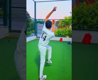 slow motion bowling action #cricket #jitendergwala