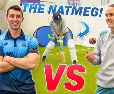 NAT SCIVER-BRUNT vs VILLAGE CRICKETERS! Can we compete with the Women’s Cricketer of the Year?