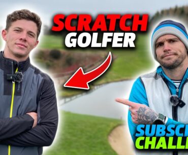 SCRATCH GOLFER Subscriber Challenge |  Is My Win Streak Going To End?
