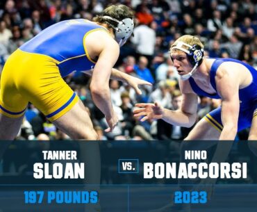 Nino Bonaccorsi vs. Tanner Sloan - 2023 NCAA Wrestling Championship (197 lbs)