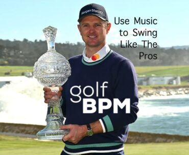 Justin Rose 2023 AT&T Pebble Beach Pro-Am Victory (Golf Music for Perfect Tempo)