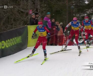 Langlauf WC Oslo 2023 - Frauen 50 km Freistil - letzten 5 km! Nordic Skiing - Women 50 km-last 5 km!