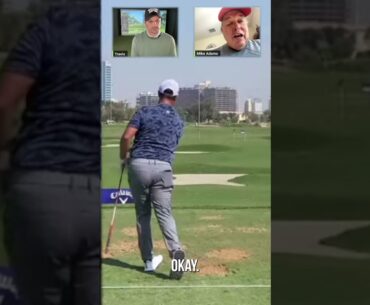 Aaron Baddeley’s Coach Mike Adams on Swing Changes and More #shorts 1