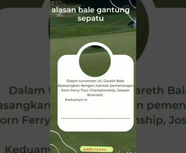 Mantan Bintang Real Madrid, Gareth Bale Lakukan Debut Resminya di Turnamen Golf #shorts #shortviral