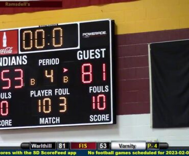 Flandreau Indians vs Walthill