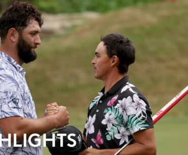 Jon Rahm vs Rickie Fowler Highlights | 2023 WGC - Dell Technologies Match Play