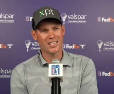 Adam Schenk Saturday Flash Interview 2023 Valspar Championship · Round 3