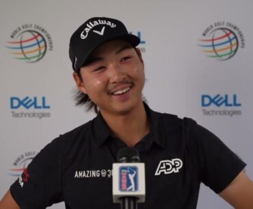 Min Woo Lee Wednesday Flash Interview 2023 World Golf Championships Dell Technologies Match Play