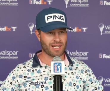 David Lingmerth Saturday Flash Interview 2023 Valspar Championship · Round 3