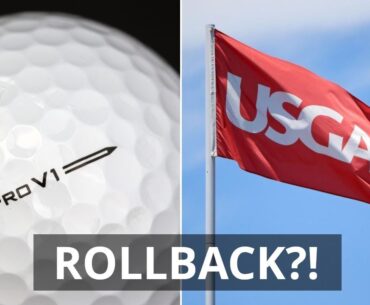 Pros & Cons of USGA's Golf Ball Roll Back