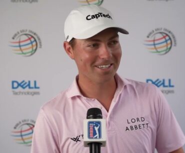 Ben Griffin Wednesday Flash Interview 2023 World Golf Championships Dell Technologies Match Play
