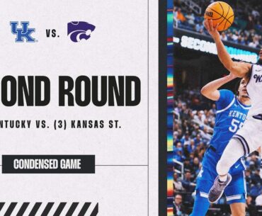 Kansas State vs. Kentucky - Second Round NCAA tournament extended highlights