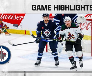 Coyotes @ Jets 3/21 | NHL Highlights 2023