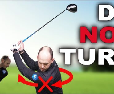 Don't Turn Your Shoulders for a Driver Golf Swing