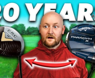 Callaway PARADYM vs 20 YEAR OLD Callaway Driver - SHOCKING Results!