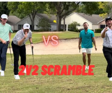 2v2 scramble at Kings Ridge Golf Club!