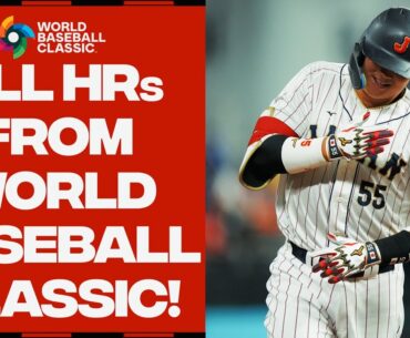 EVERY SINGLE HOME RUN from the 2023 World Baseball Classic!