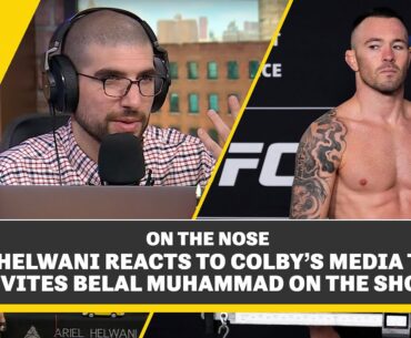 Ariel Helwani Reacts To Colby Covington's Media Tirade, Invites Belal Muhammad On The Show